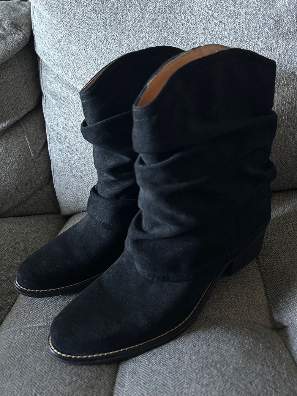 White Mountain Women's Alden Mid Calf Western Booties size 11M